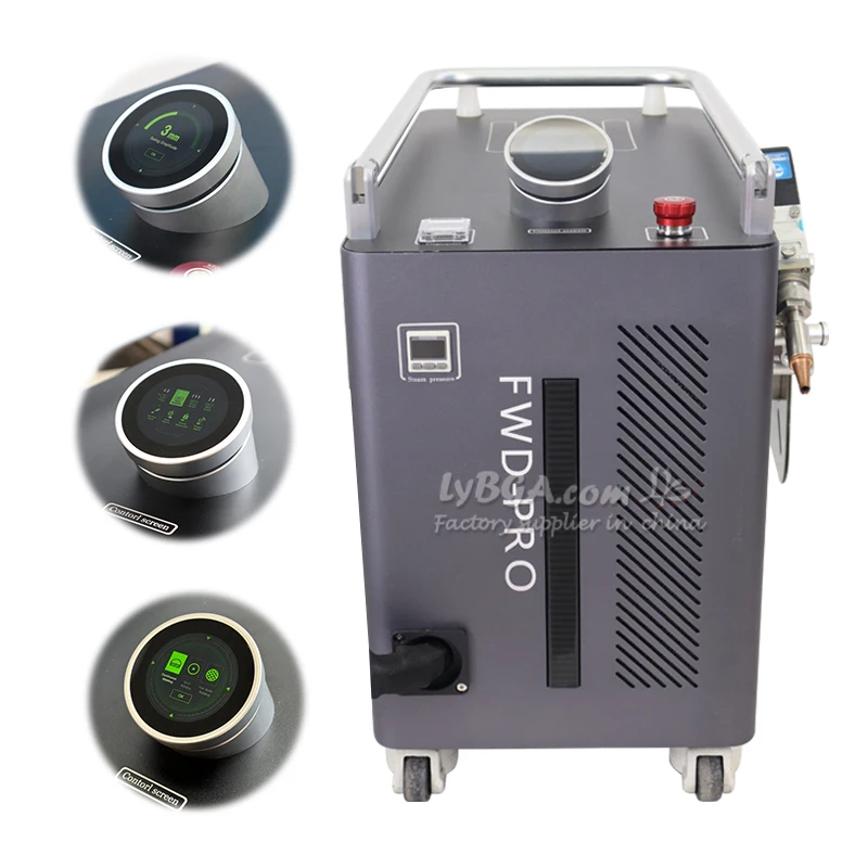 NEW Air Cooled Handheld Fiber Laser Welding Cutting Machine 800W 1200W Cleaning Soldering Rust Removal for Stainless Steel Metal