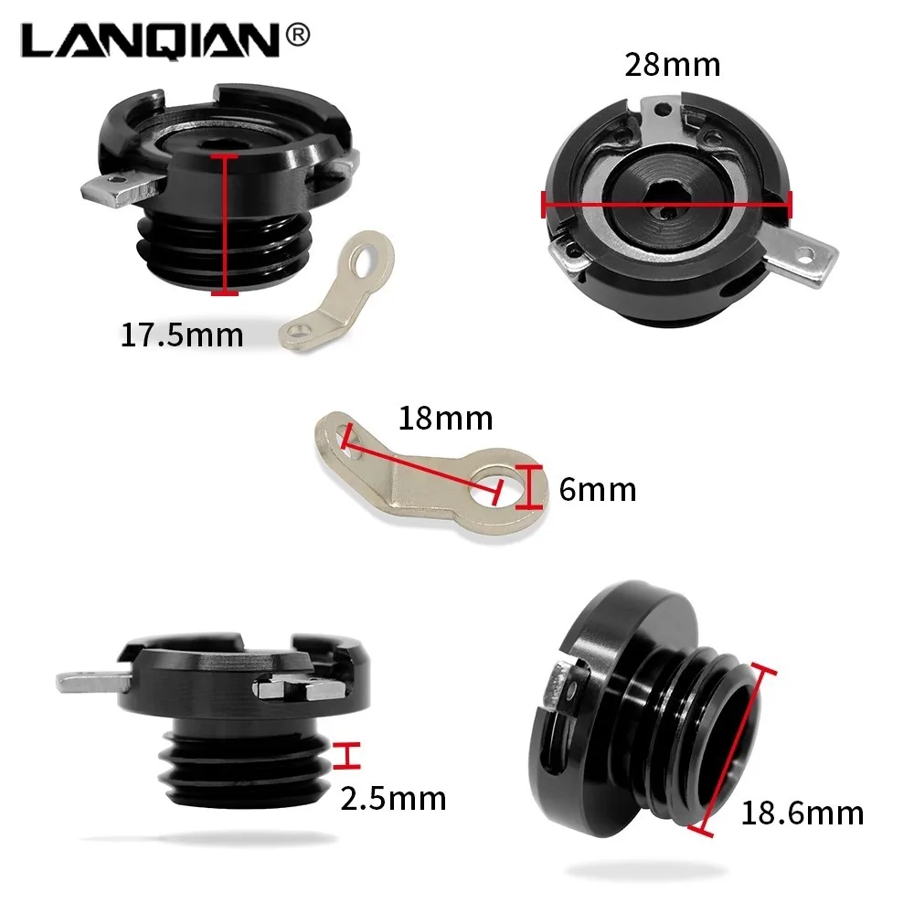 Motorcycle Engine Oil Filler Cap FOR DUCATI MULTISTRADA 1200 1000 1100 S PANIGALE 1199 899 1299/ V4 STREETFIGHTER 848 1098S - Image 3