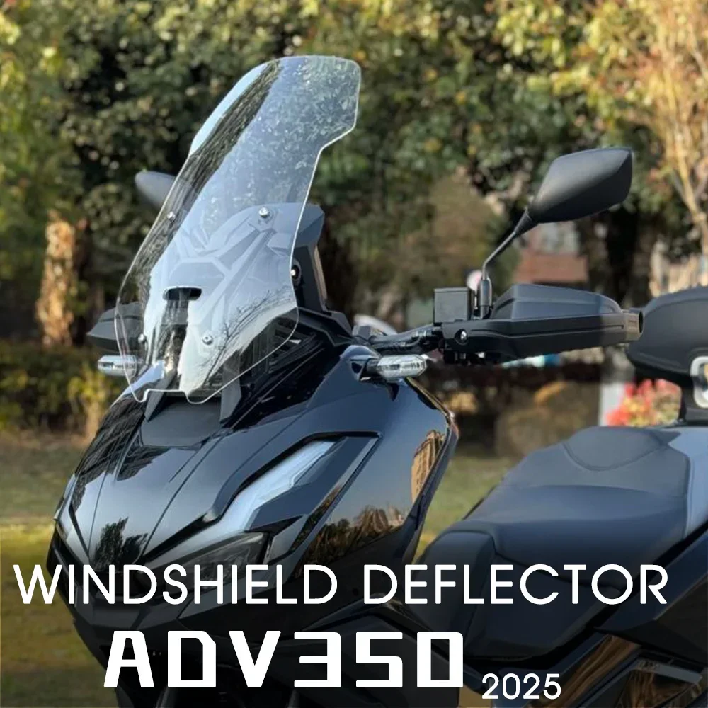 

FOR 2025 ADV350 windshield suitable for Honda AVD-350 wind guide ADC 350 high-grade wipers, motorcycle accessories, modification