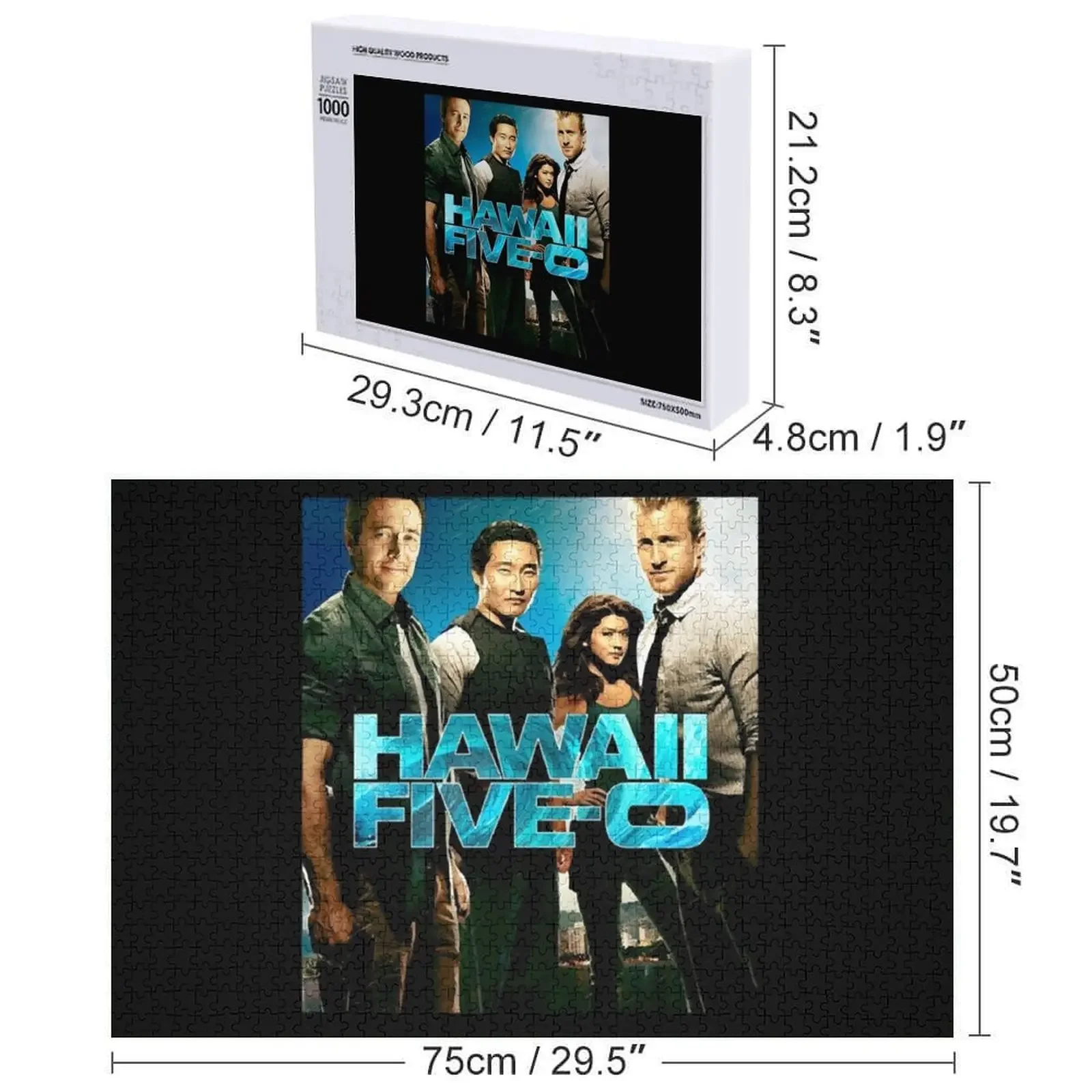 Birthday Gifts Hawaii 5-0 Awesome For Movie Fan Jigsaw Puzzle Personalized Child Gift Personalised Puzzle