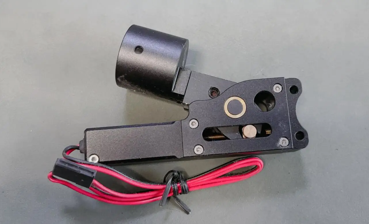 Train d'atterrissage électrique rétractable, tube de 22mm, entraînement à vis sans fin, mécanisme de servomoteur de contrôleur pliable automatique pour Drone/avion RC