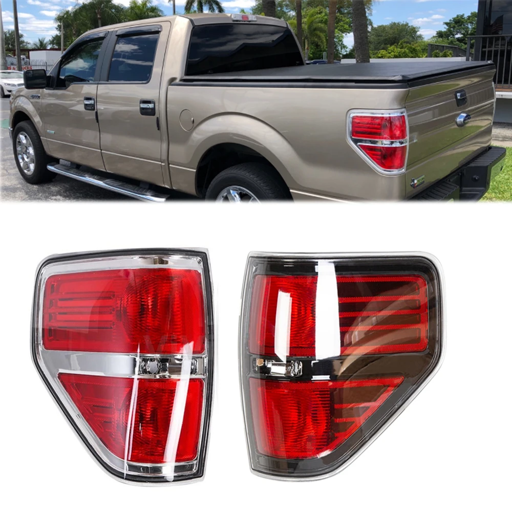 

Rear Tail Light Rear Stop Fog Lamp BL3Z13405B BL3Z13404B FO2818143 FO2819143 For Ford F150 F-150 SVT Raptor Pickup 2009-2014