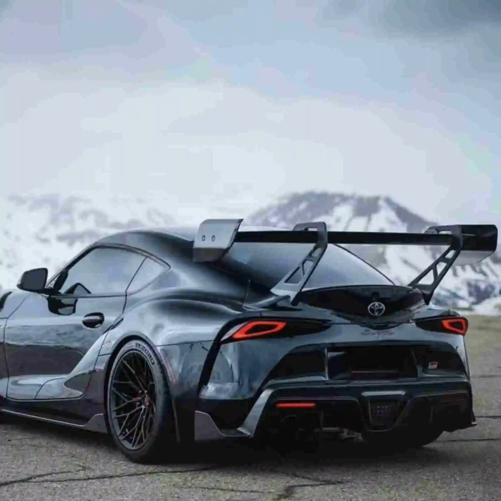 AD-V3 Style Trunk Wing Car Spoiler Dry Carbon Rear Spoiler For Toyota GR Supra A90 A91 2019-2026