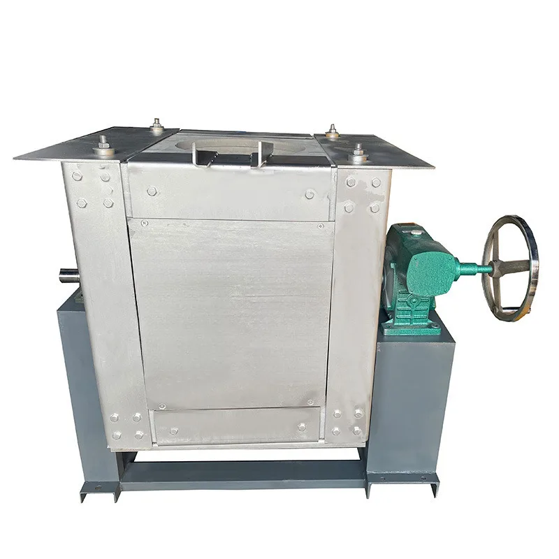 One Ton Medium Frequency Aluminum Shell Metal Smelting Small Induction Coil Casting Electric Furnace Price