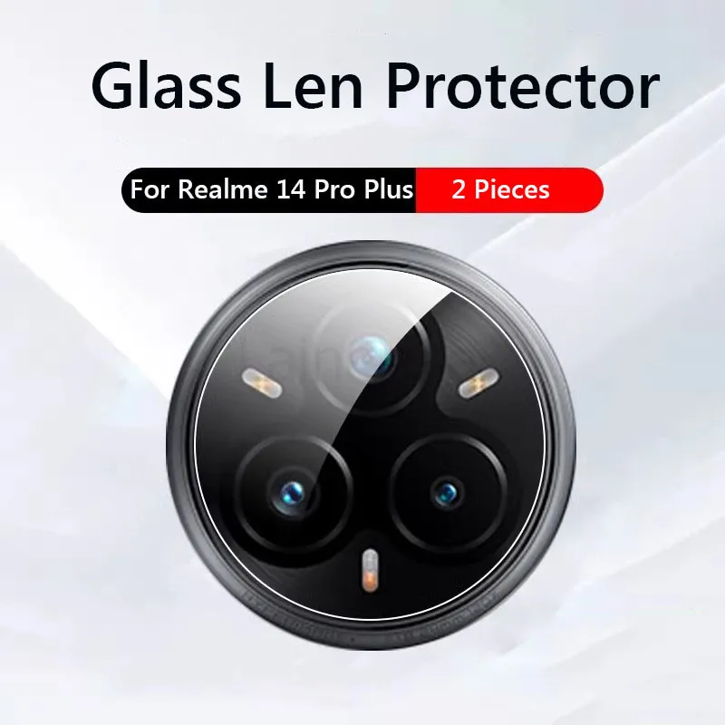 2 Pieces Camera Lens Protector Film Camera Tempered Glass On For Realme 14 Pro Plus Realme14 Pro+ 5G Glass Lens Film