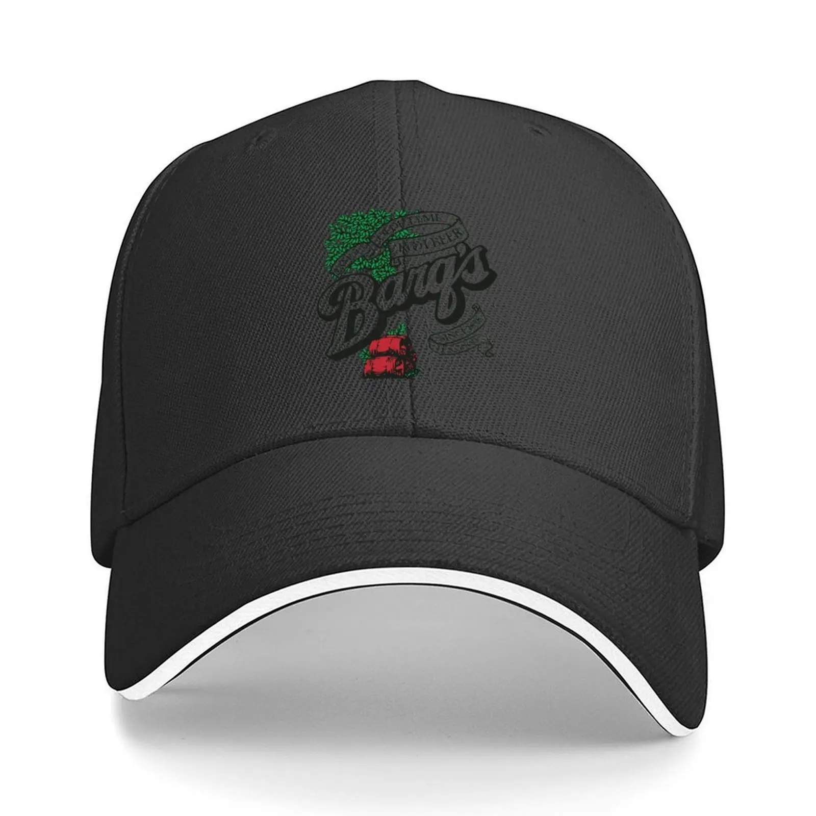 تي شيرت كلاسيكي بشعار Barq's Root Beer قبعة بيسبول دروبشيبينغ قبعة الرجل المحترم | -F- |   حاجب الشاطئ للسيدات من الرجبي