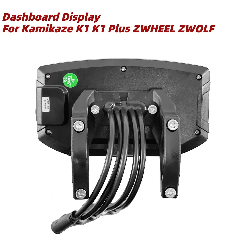 Wyświetlacz deski rozdzielczej do hulajnogi elektrycznej Kamikaze K1 K1 Plus ZWHEEL ZWOLF, płytka obwodu, miernik, części zamienne