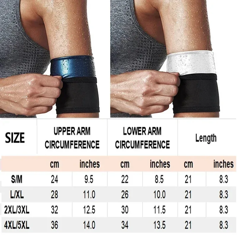 1 زوج الذراع التخسيس المشكل ضغط التفاف كم يساعد على فقدان الأسلحة الدهون لهجة حتى الذراع تشكيل الأكمام للنساء الأسلحة المتقلب حزام #3