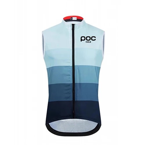 Imagen 2 del producto Traje de ciclismo CULB POC para hombre y mujer, chaleco para montar en bicicleta de carretera resistente al viento e impermeable, novedad de verano 2024