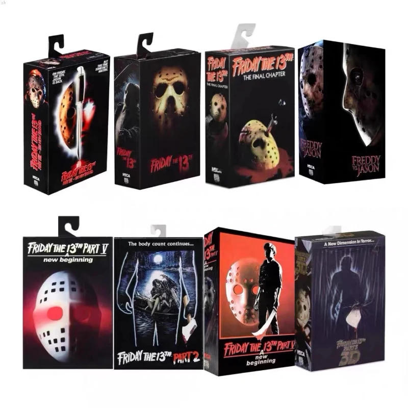 NECA Texas Chainsaw Massacre Leatherface Ultieme actiefiguur Beweegbaar filmkaraktermodel speelgoed voor verzamelaars