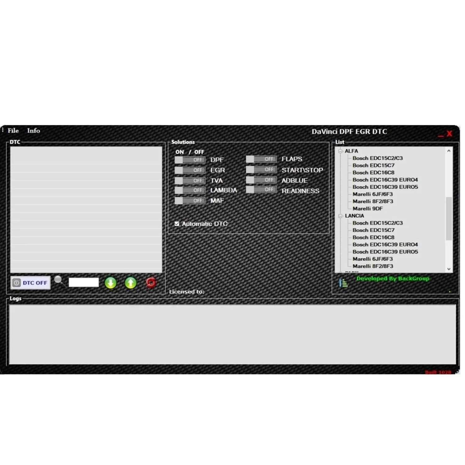 Davinci software Newest 1.0.28 PROCHIPTUNING REMAPPING DAVINCIREMAP Software Davinci support win7110/11