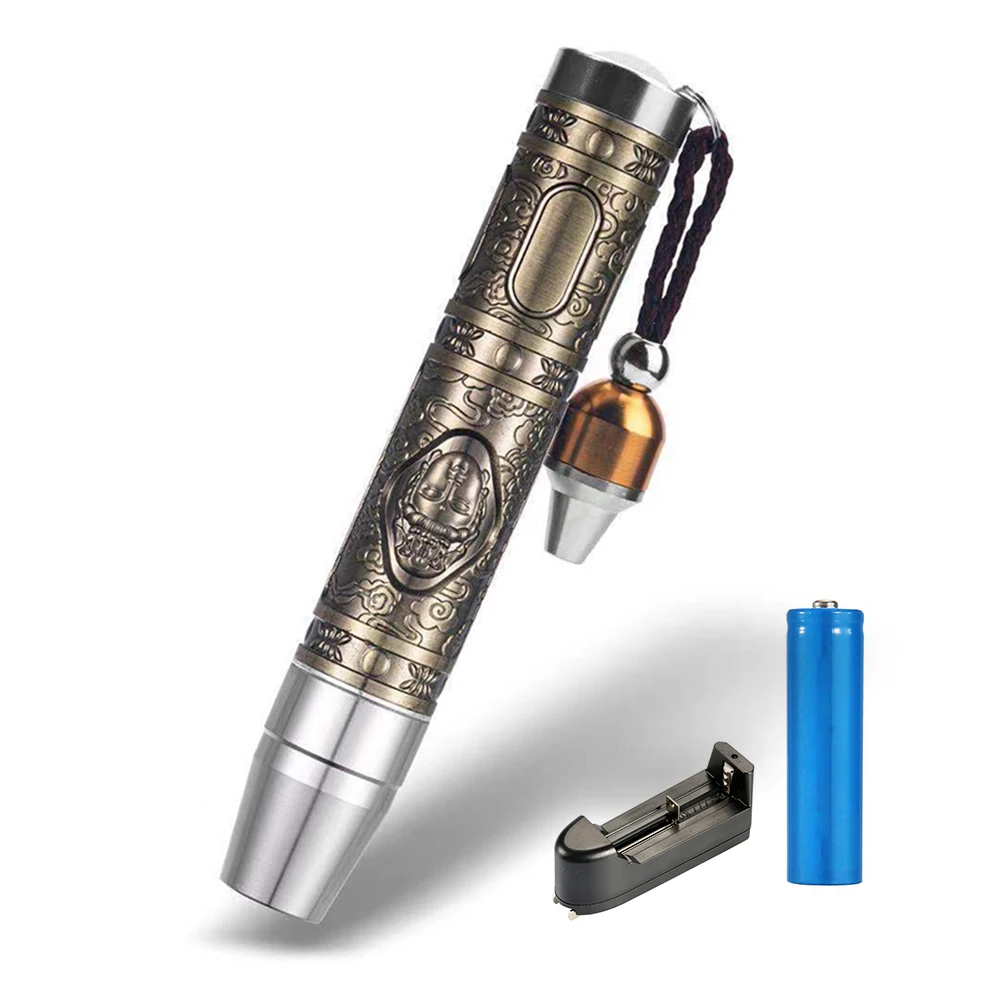 

Identification Jade Flashlight 3 Modes Dedicated UV Flashlight 365nm Ultraviolet Aluminum Alloy Strong for Emerald Jewelry