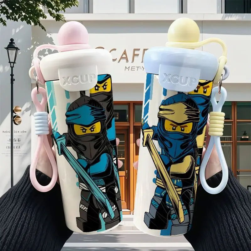 

Ninjago Peripheral 600ml Stainless Steel Insulated Cup,8-12h Keep Hot & Cold,Portable Coffee Mug with High Appearance