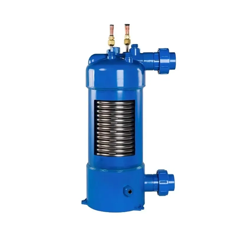 For Water Resistance Titanium Heat Exchanger for Swimming Pool Boiler & Solar Energy Heat PumpWater Solution Water to Water