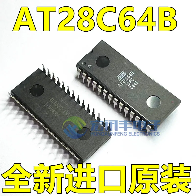 

AT28C64B AT28C64B-15PC AT28C64B-15PU DIP-28 10 шт.