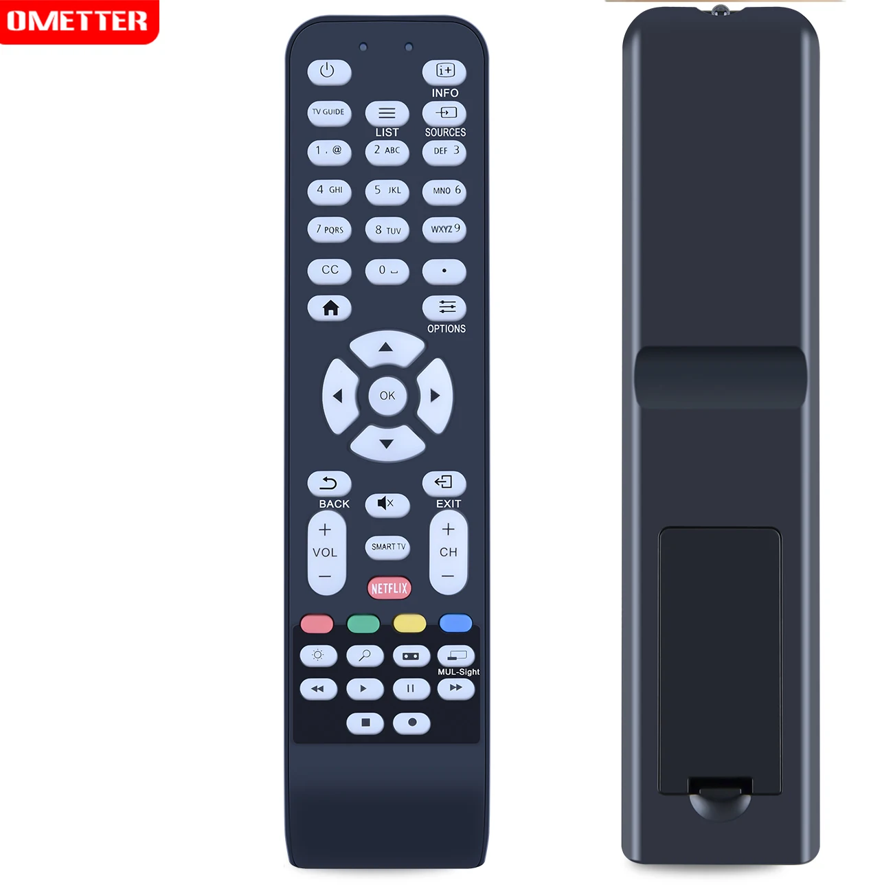 RC1994710/01 Replace Remote for AOC Smart TV 398GR08BEAC01R LE32D5542 LE43D5542