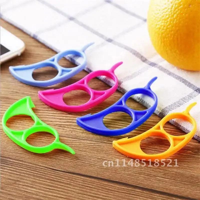 Mini Orange Peeler Citrus Quick Fast Fruit Peeling Knife Safe Durable Portable Fruit Cutter Peelers Kitchen Gadgets