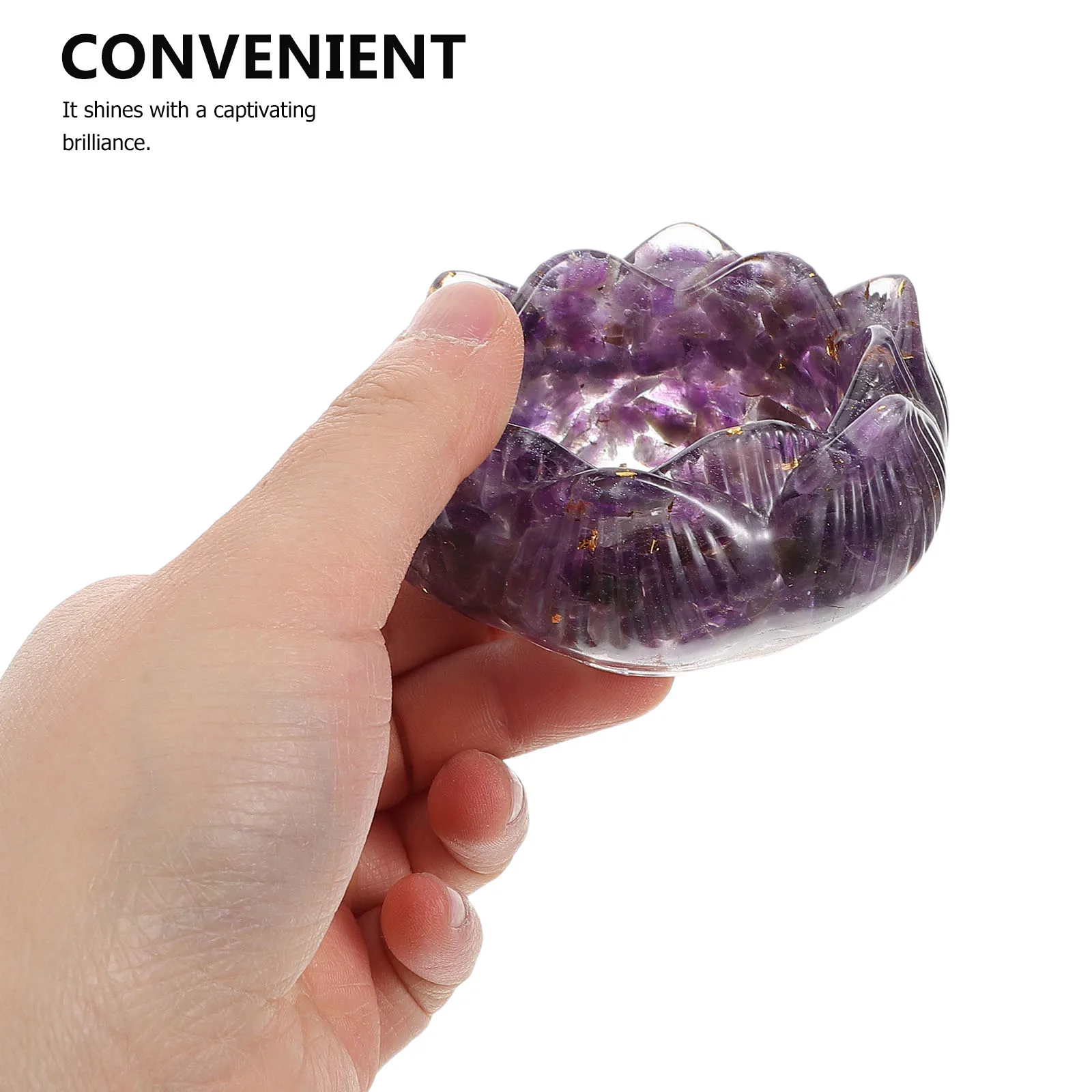 

1Set Lotus Flower Incense Holder Burner Elegant Aroma Burner for Meditation Yoga Spa Decorative Incense Tray Table Decoration