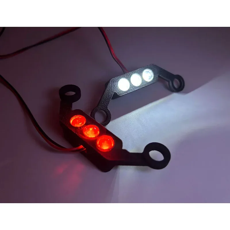 LED Simulation Front/Rear Lighting System Bright Lamp Headlight for 1/10 TRAXXAS RC MAXX WideMAXX Upgrade Parts