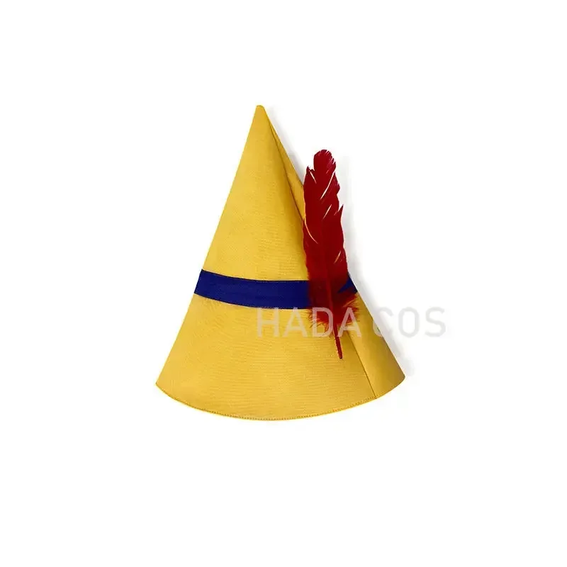 Pinocchio Cosplay Costume Top Pants Vest Hat Boys Children Stage Performance Clothing Carnival Halloween Kids