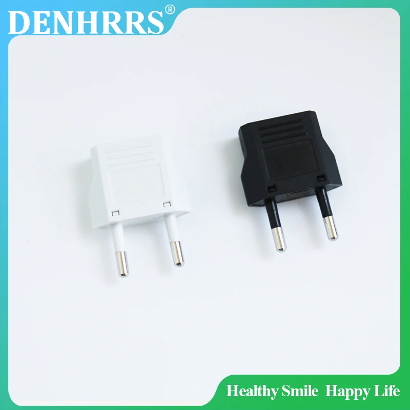 1 قطعة أداة تقويم الأسنان آلة معالجة الضوء قابس مهايئ أبيض/أسود