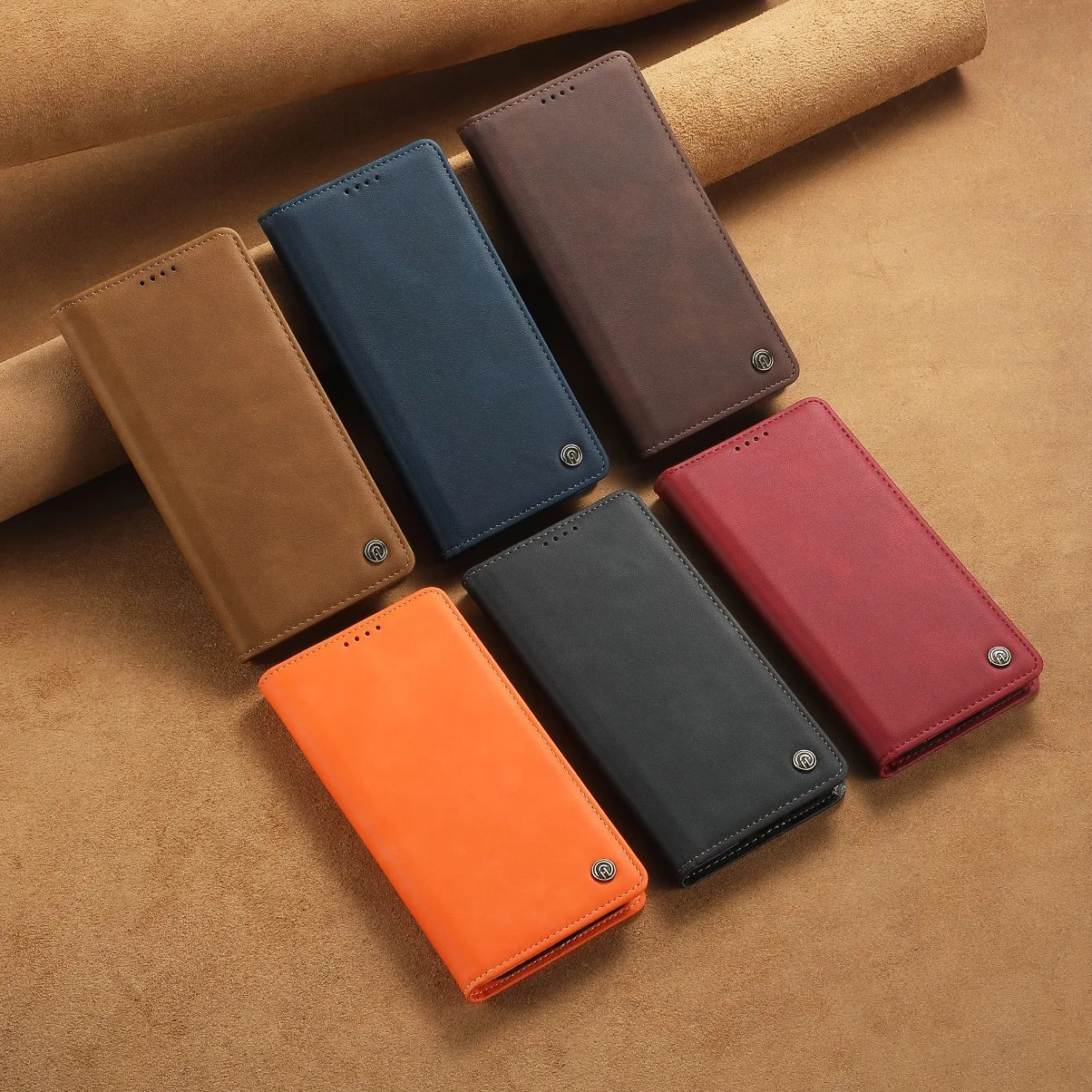 RFID Blocking Wallet Card Holder Flip Stand Case For Samsung Galaxy S26 Ultra S25 Edge S24 S23 S21 S20 FE S22 + S10 E S9 S8 Plus