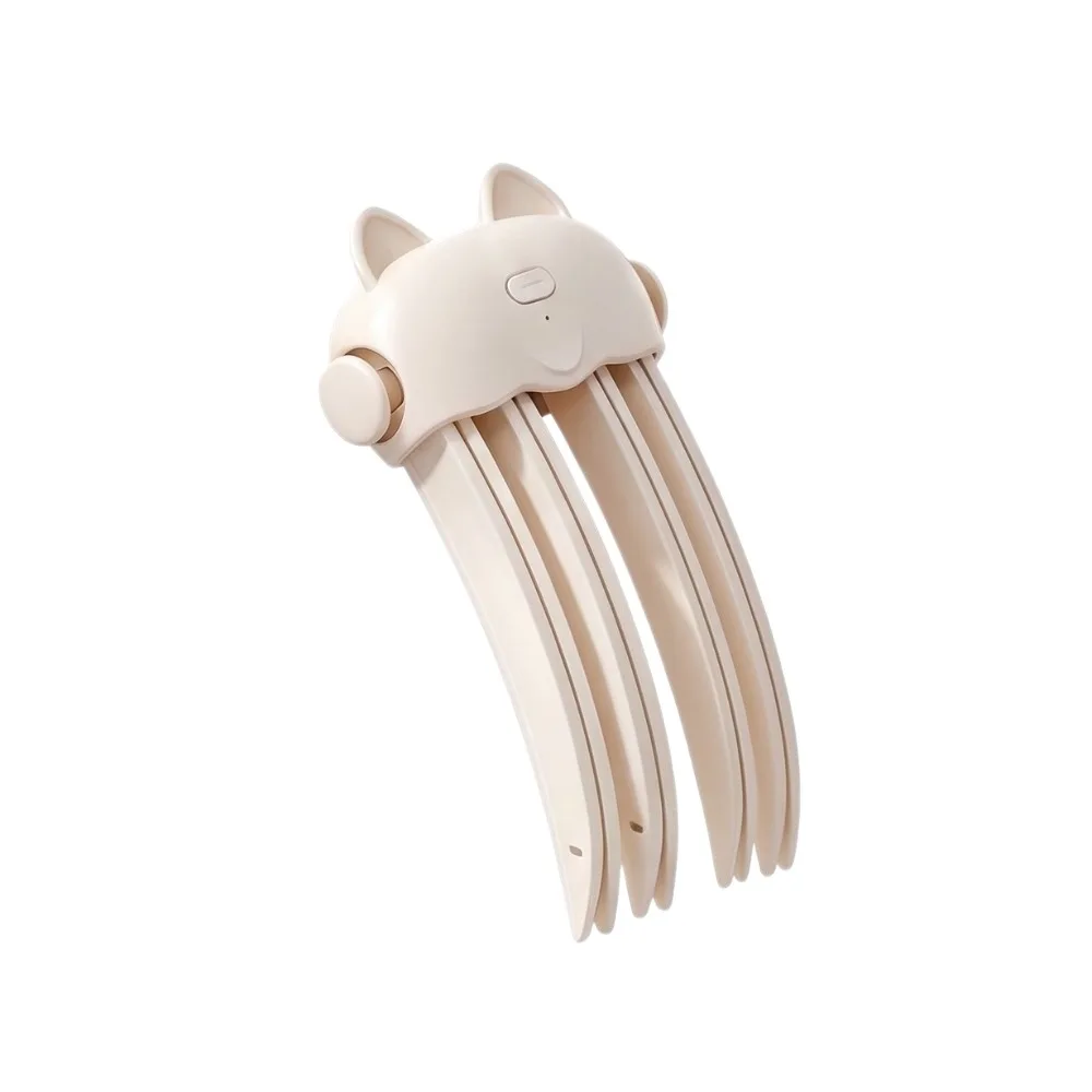 Rechargeable Electric Fluffy Hairpin Curling Clip Non-Slip DIY Tools Volume Bangs Clip Portable Heat Resistant