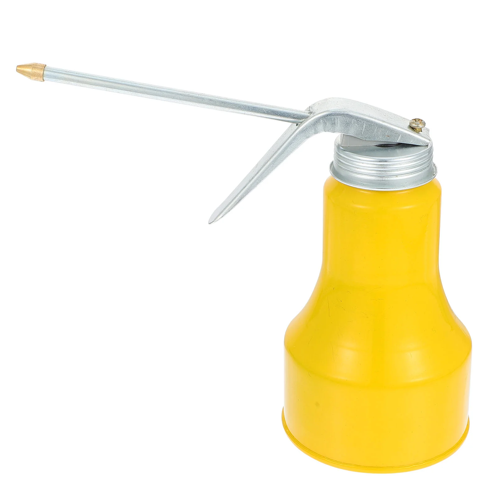 

Oil Pot Vehicle Pump Oiler Car Extended Filler Can Long Mouth Auto High Pressure Lubrication Bottle Yellow