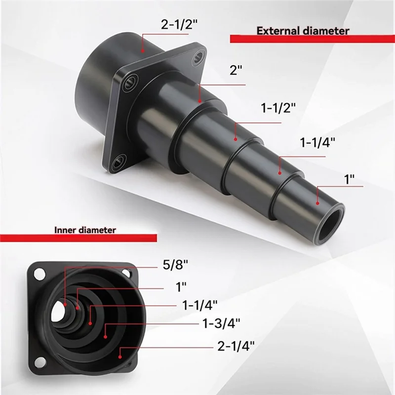 A74G-Adaptador universal de manguera de vacío-2 herramientas 90687 compatibles con tienda Vaum y más herramientas de tienda