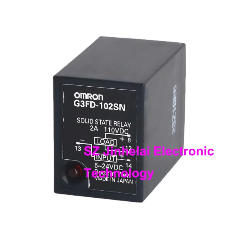 

New Original Omron DC5-24V 2A Solid State Relay G3FD-X03SN G3FD-X03SN-VD G3FD-102SN G3FD-102SN-VD