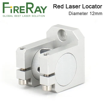 FireRay-módulo láser rojo para máquina de marcado de fibra UV CO2, localizador láser, pieza de herramientas, soporte de luz de 12mm de diámetro