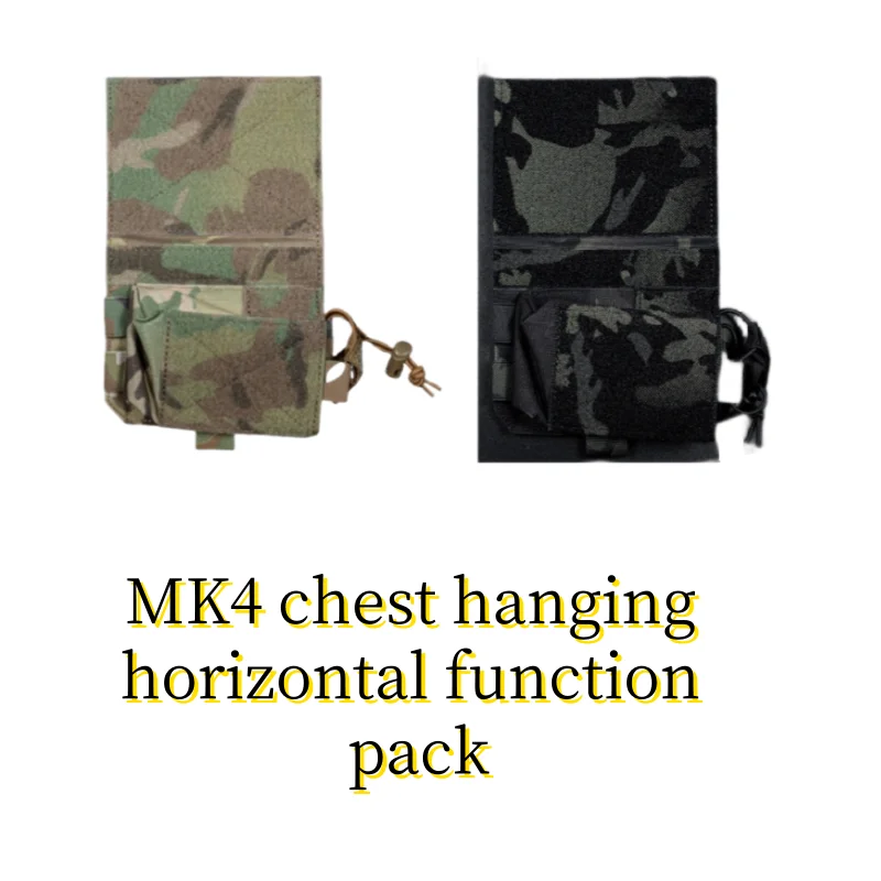 

Tactical Single Magazine Pouch Horizontal Utility Pack Radio Pouch MAG Insert Flap Cover For MK2 MK3 MK4 Tactical Chest Rig Vest