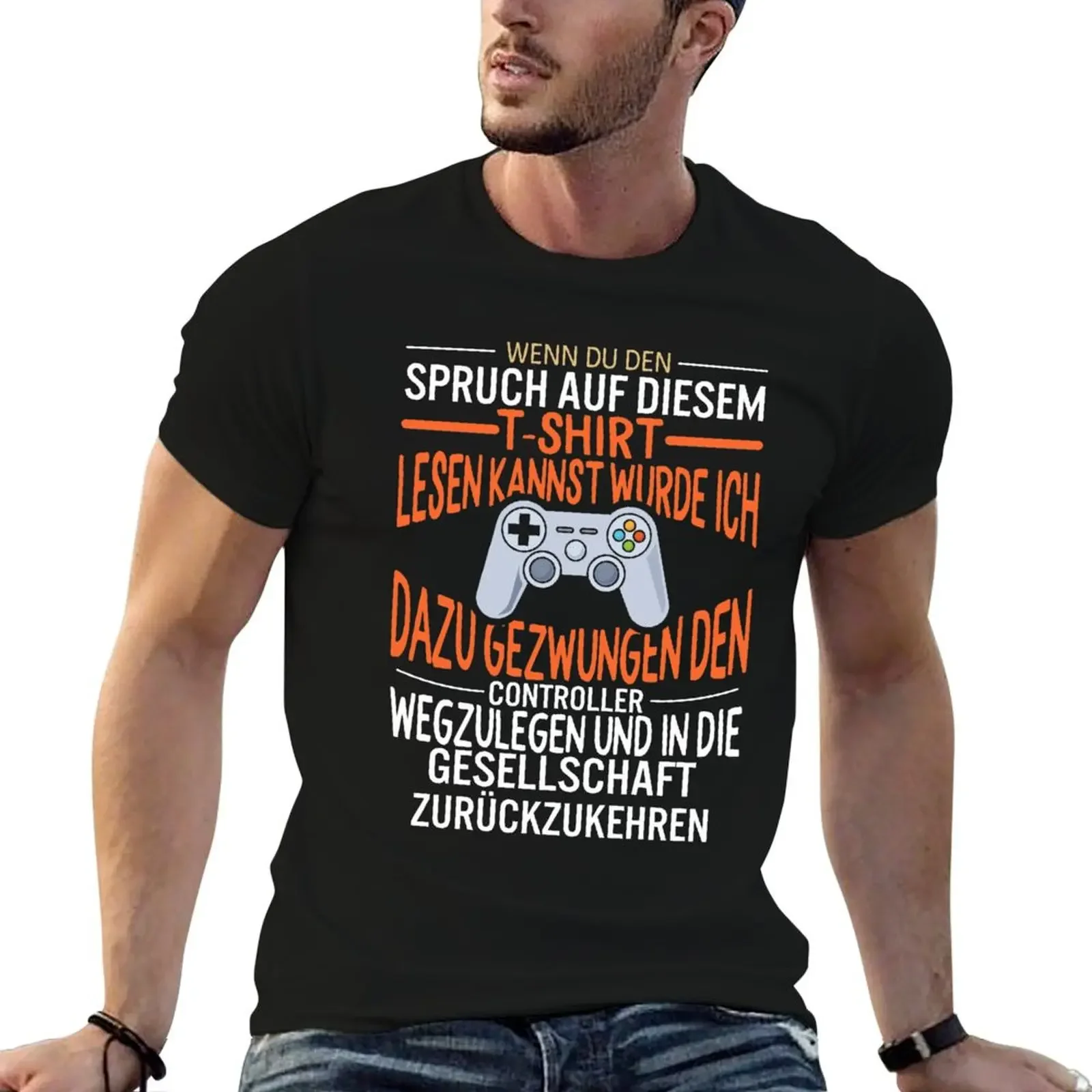 

Gamer Zocker Tshirt Spruch Auf Diesem T-Shirt baggy shirts topping essential t shirt t shirts for men
