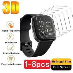 Voor Fitbit Sense 2 Fitbit Versa 4 3 2 Screenprotector Beschermfolie voor Fitbit Versa 4 3 2 Fitbit Sense 2 Hydrogelfilmfolie