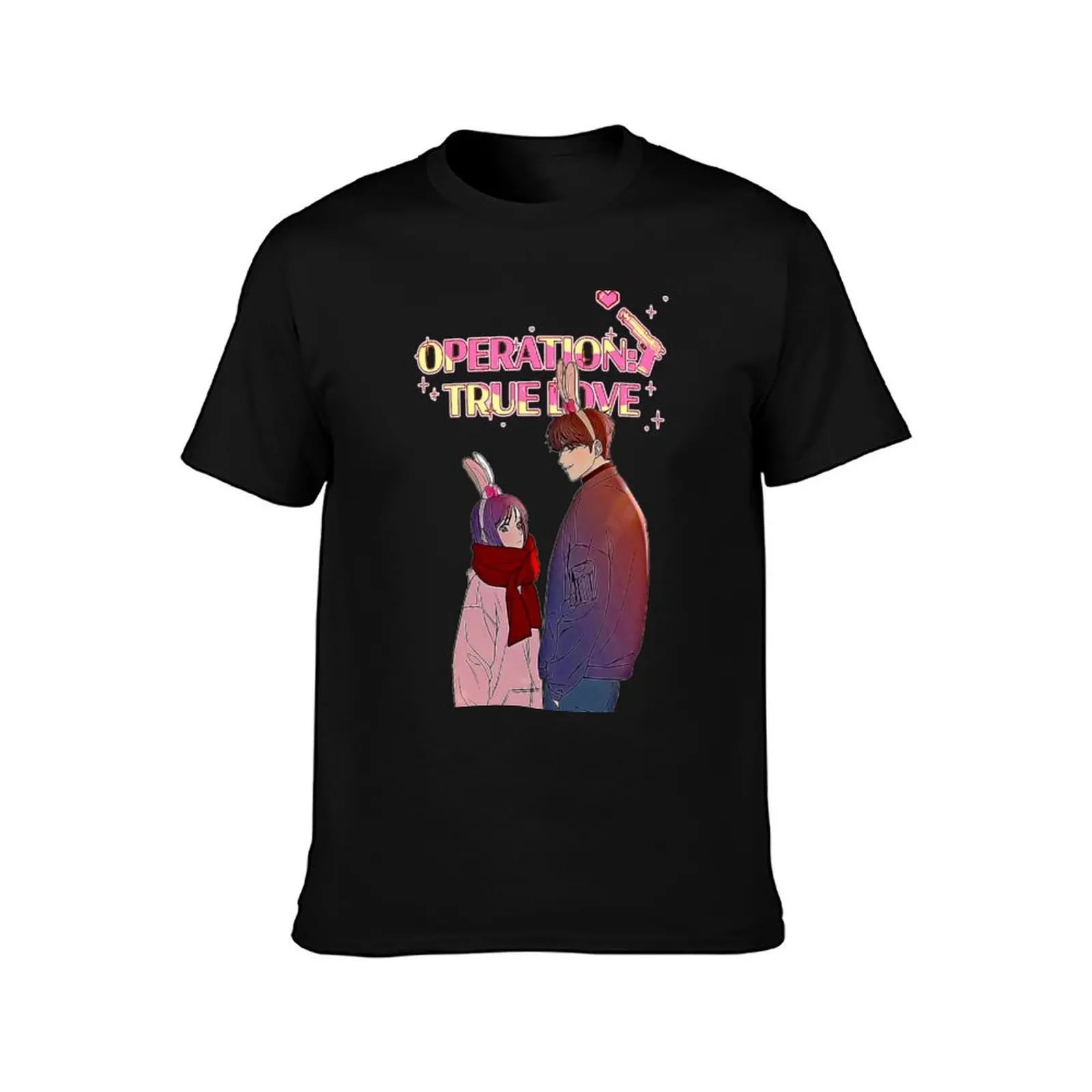 التشغيل: الحب الحقيقي-Su-ae Shim & Eunhyeok Go تي شيرت تي شيرت رجل فاخر رجل تي شيرت للرجال تي شيرت