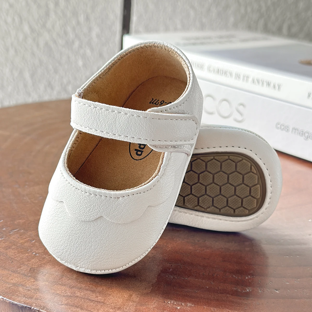 Baby Girls Shoes Multicolour Princess Toddlers Shoes Soft Soled Non-Slip Crib Shoes First Walkers 0-18M