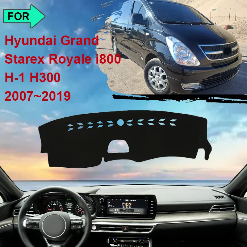 

Dashboard Cover Protective Avoid Light Carpet for Hyundai Grand Starex Royale i800 H-1 H300 2007~2019 Sunshade Car Accessories