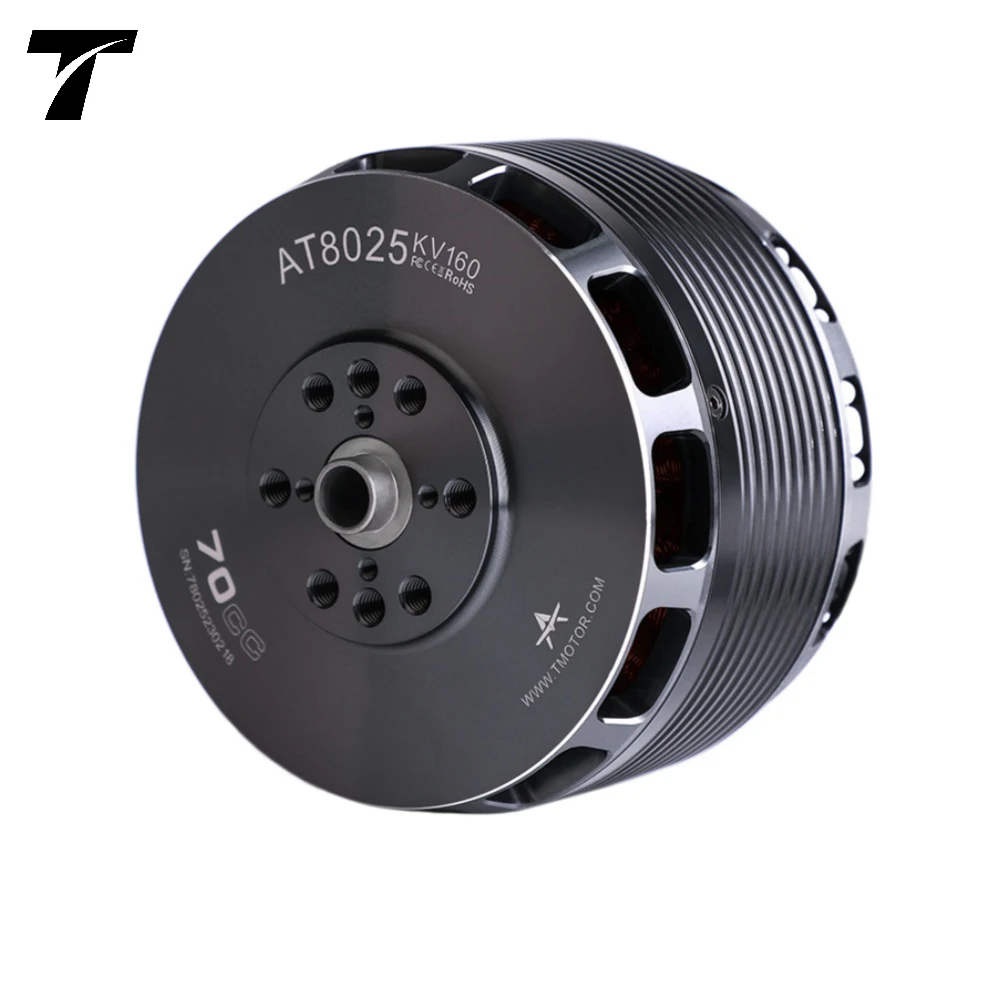 T-MOTOR AT8025 70CC Brushless 40KG 50KG Takeoff Payload 5000W 6000W Rc Airplane Electric Motor