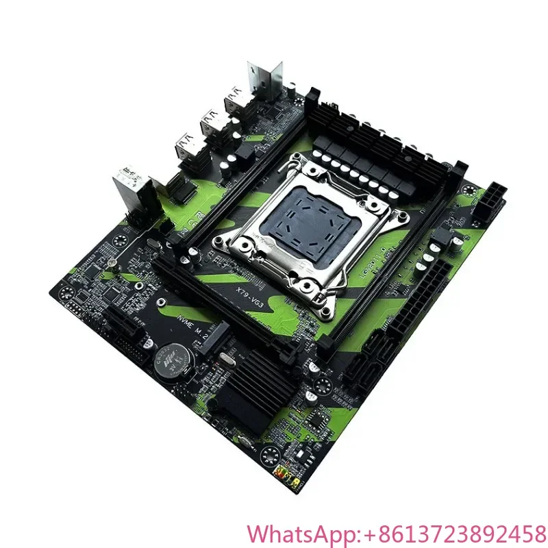 Parts for X79 desktop computer main board Support M.2 octa-core 2011-pin DDR3 memory Gigabit network interface card H61 chip