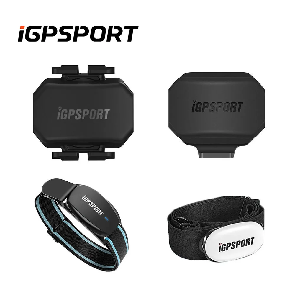 iGPSPORT CAD70 Cadence Sensor SPD70 Speed Sensor HR40 Heart Rate Monitor Bluetooth ANT+ for Cycling Computer BSC100S BSC300