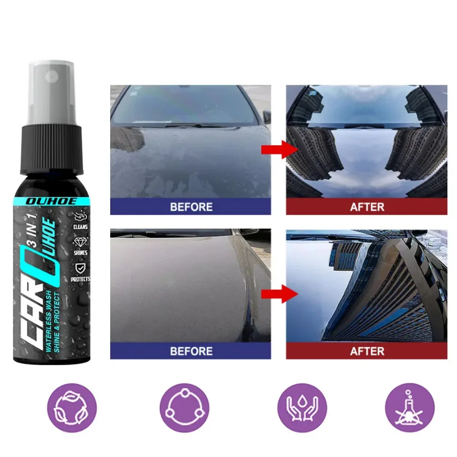 1pc Car Nano Ceramic Polishing Spraying Wax Car Paint Scratch Repair Car Ceramic Coating Spray Auto Maintenance Universal Tool