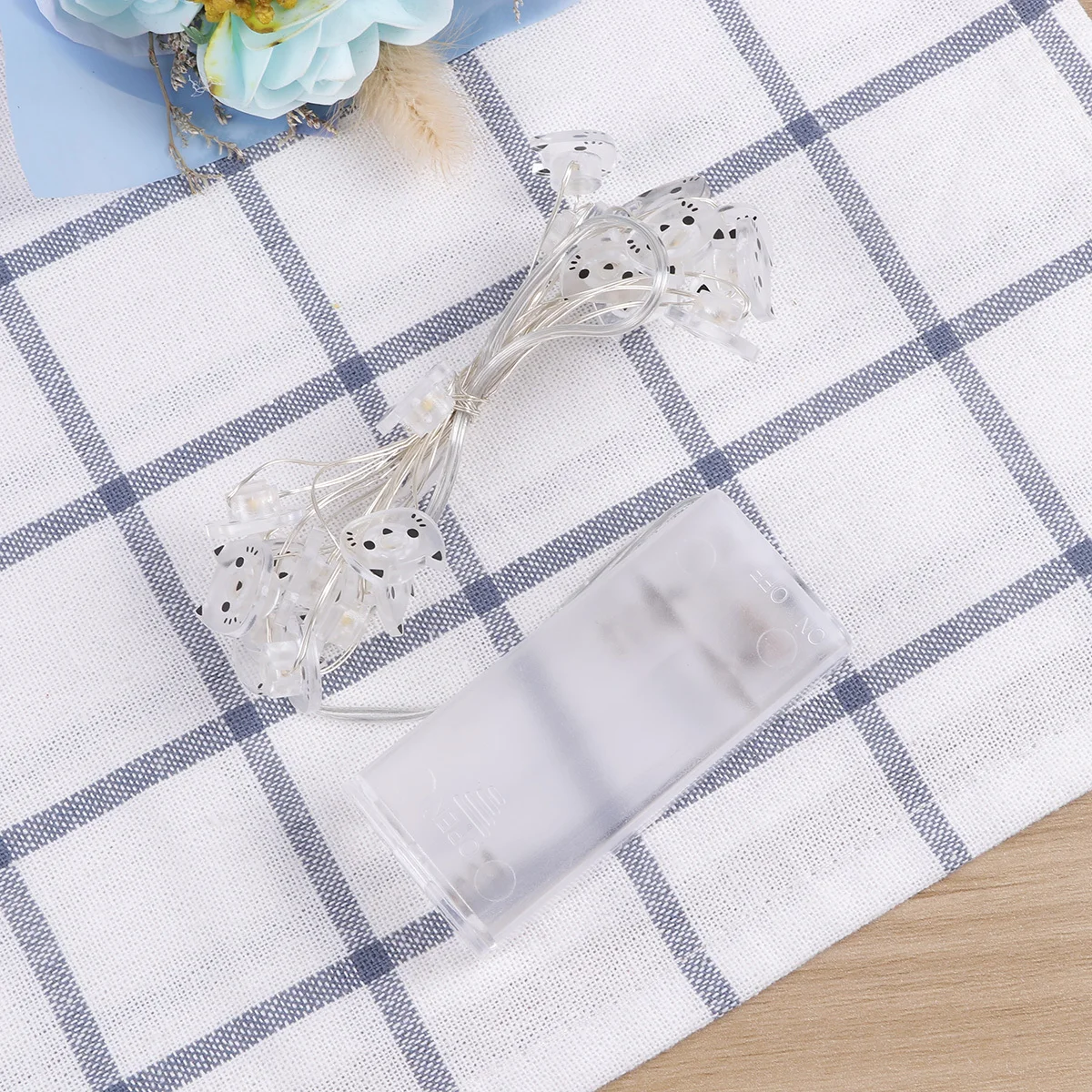 20 المصابيح الأسلاك النحاسية القط سلسلة أضواء بالطاقة الجنية ضوء للحزب غرفة نوم الزفاف الديكور سلسلة أضواء #2