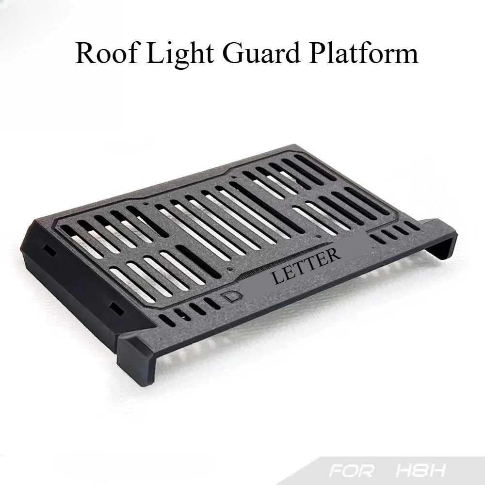 Custom Size 3D Printed Roof Light Guard Platform Simulation Upgrade Parts for MJX H8H 1/8 Defender RC Crawler Decor Accessories