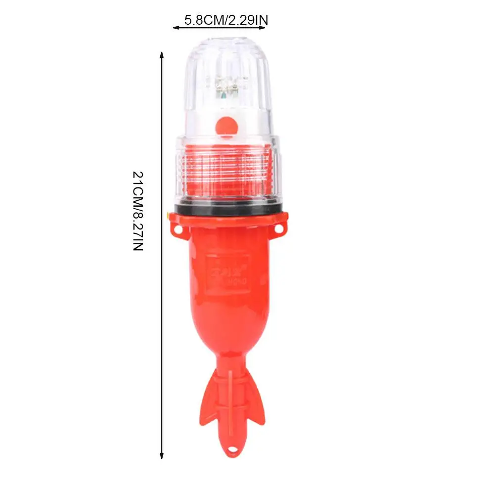 IP67 Wasserdichte Marine-Notfall-Signalleuchte Hochsichtbare LED Elektronische Bootsfackel für Fischernetz-Boje Kajak-Sicherheit – Detail 14