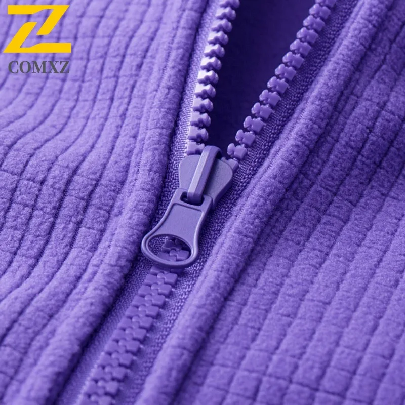 سترة رجالي سميكة بغطاء للرأس من COMXZ للتزلج في الهواء الطلق معطف دافئ مقاوم للرياح تصميم بلون سادة ملابس شتوية جديدة مقاومة للبرد #4