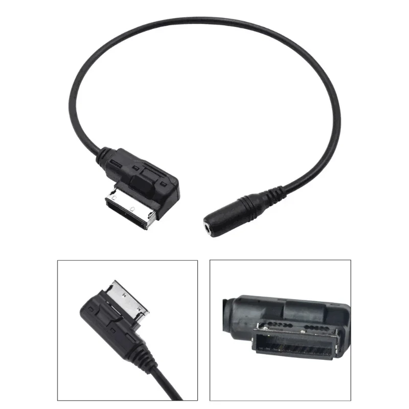 

Radio Socket 3.5MM AMI to AUX Cable for W212 S212 W218 C300 A207 W207 W204 W221 Radio