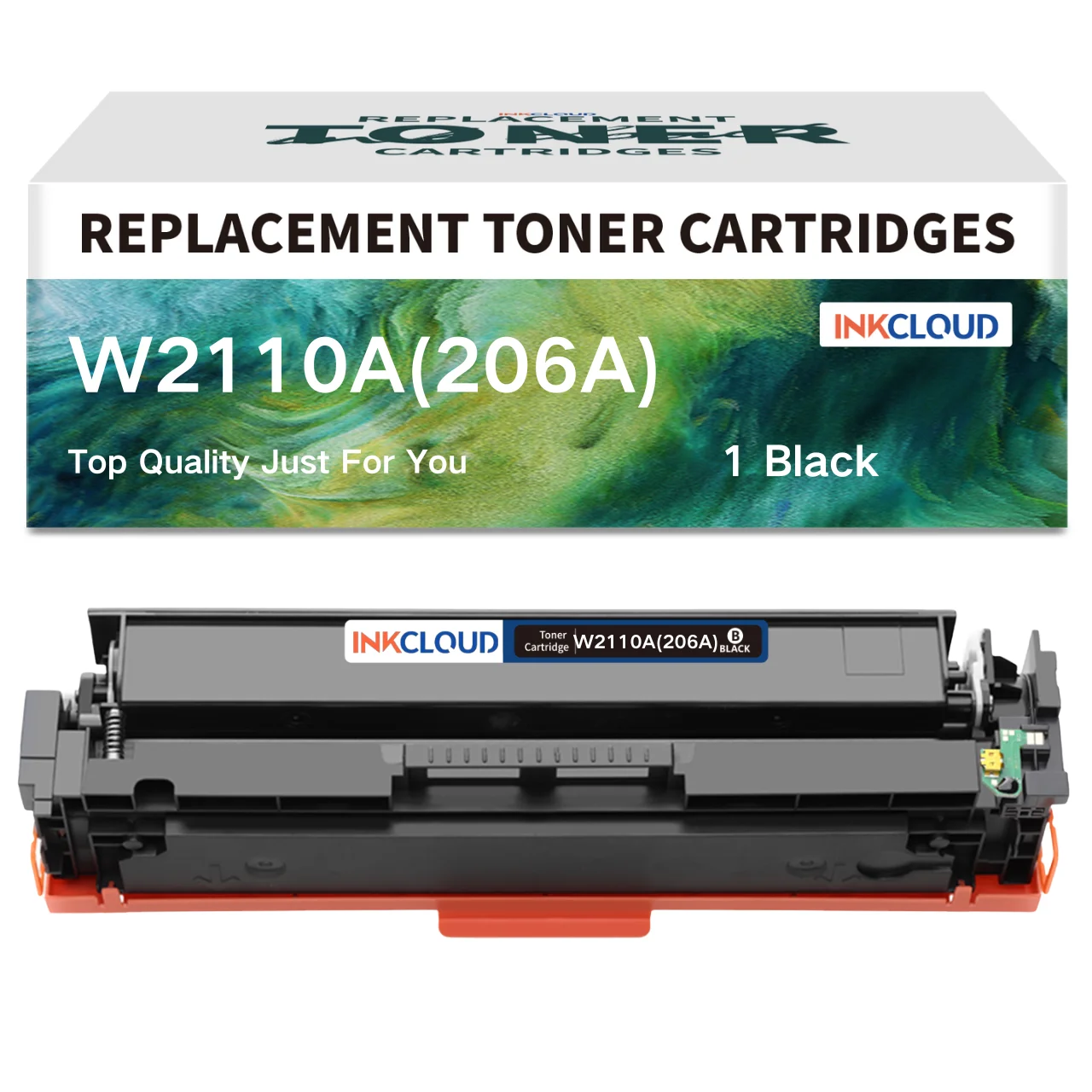 

INKCLOUD 206A W2110A Замена для принтера HP M283fdw M283cdw Pro M255dw M255nw MFP M282nw M283 M282 M255 W2110A 206X W2110X