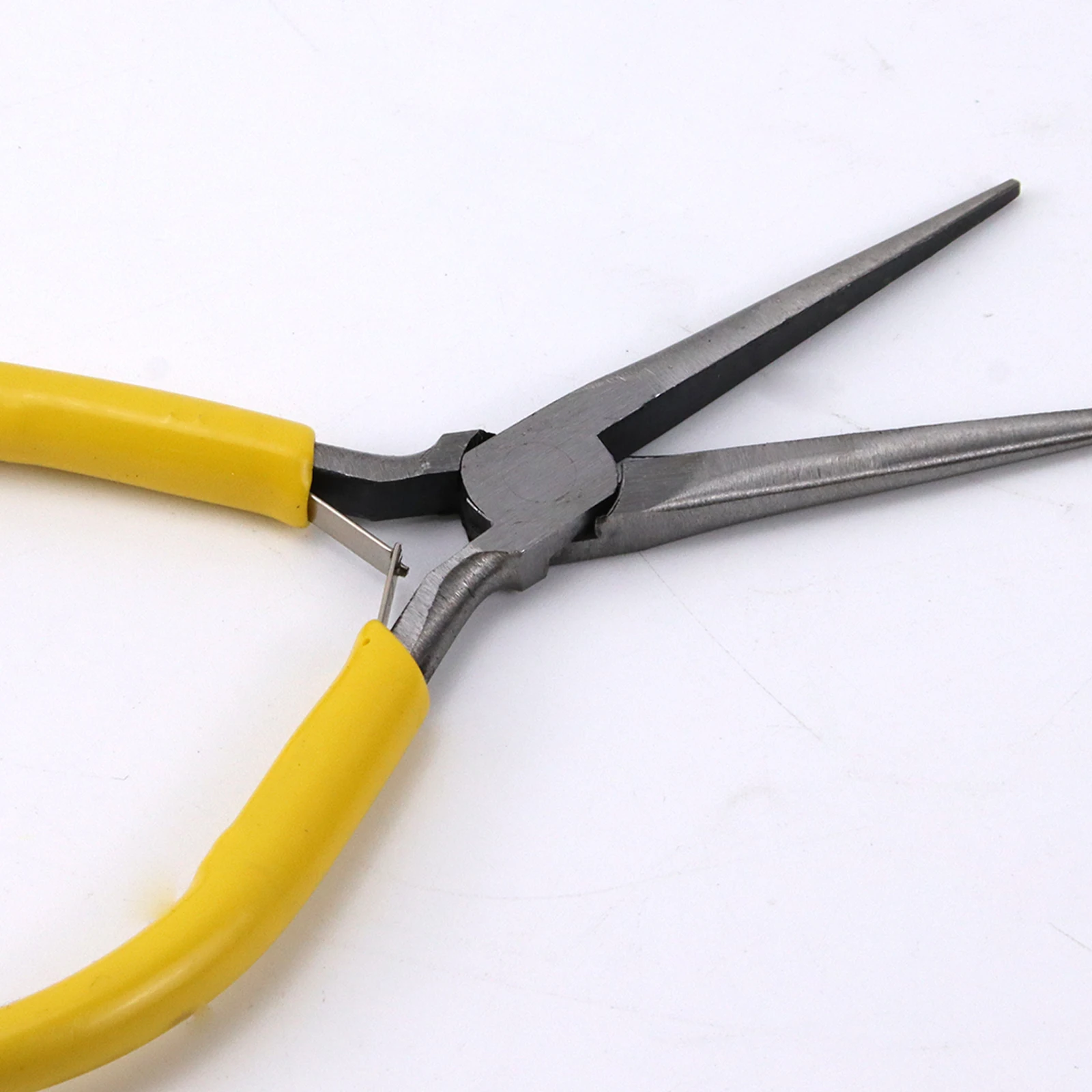 Multi Functional Mini Long Needle Nose Precision Pliers Modeling Jewellery Wire Work Small Plier Cutting 5 inch Hand Tool Yellow
