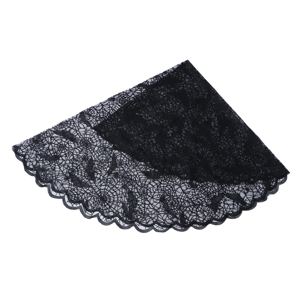 

178Cm Black Lace Bat Spider Tablecloth Halloween Horror Scary Party Decoration Favors Supplies Trick Bat Spider Web