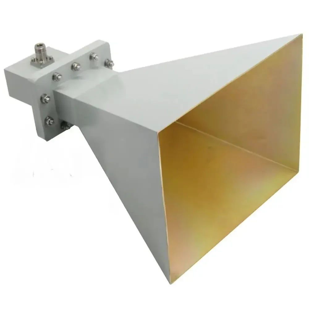 WR510 Best Price 15dB  Wholesale microwave waveguide Standard Gain pyramidal/conical/sectoral Horn Antenna